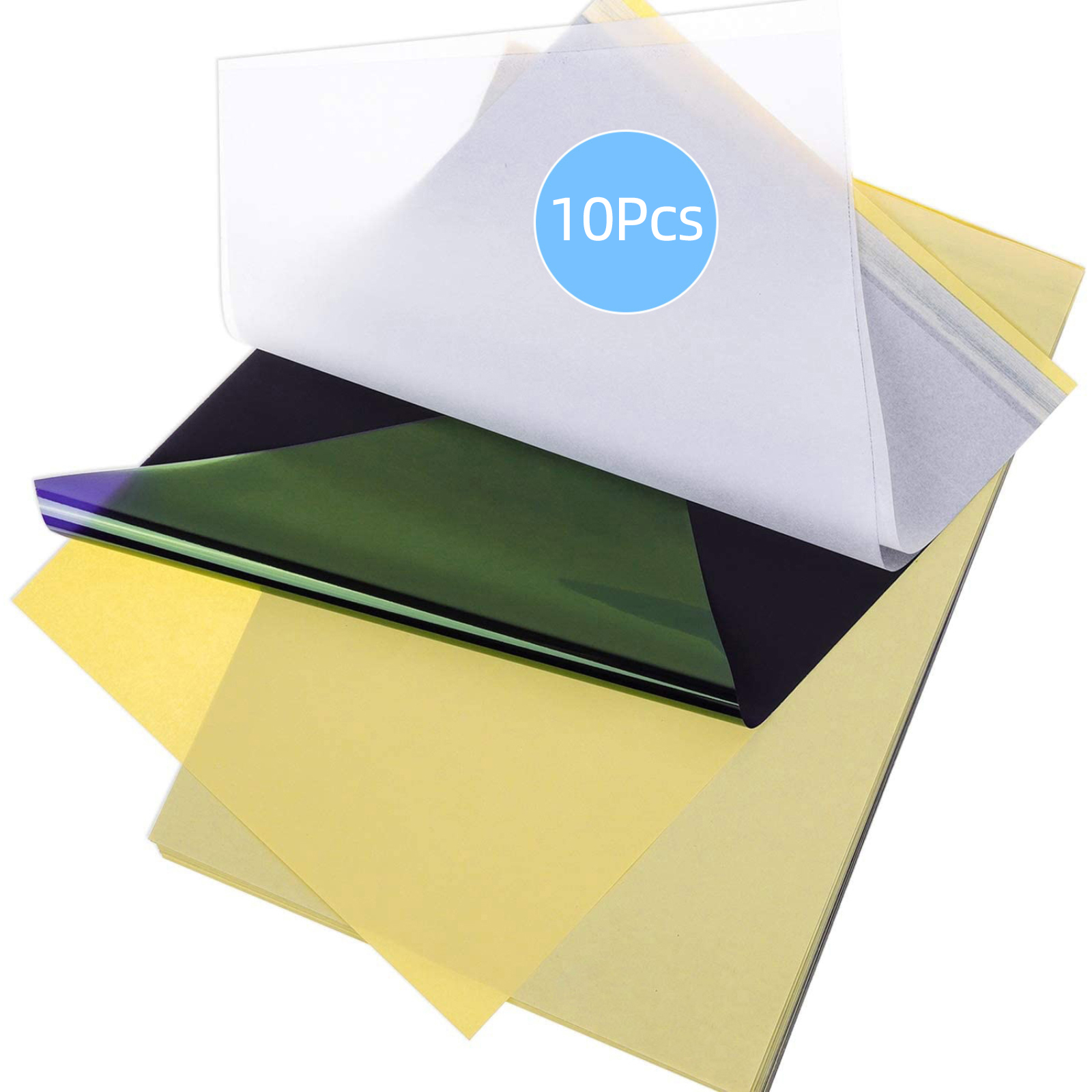 White Toner Transfer Paper - 10/50/100Pcs Tattoo Transfer Pape LASTJUDG A4