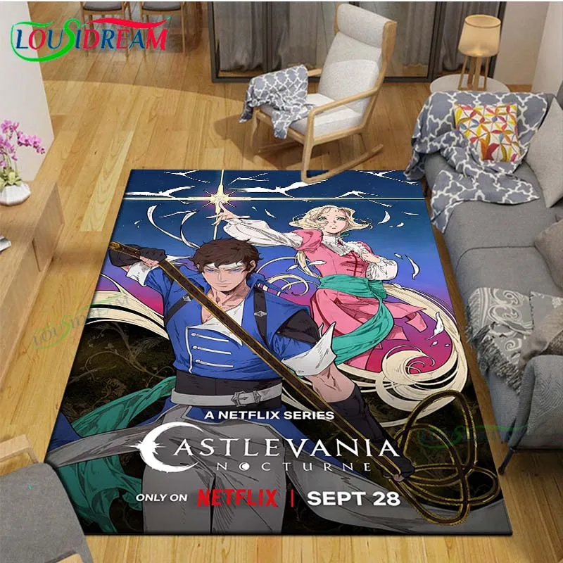 Commercial Printing Inc - 2025 Game 3D C-Castlevania Dracula Carpet