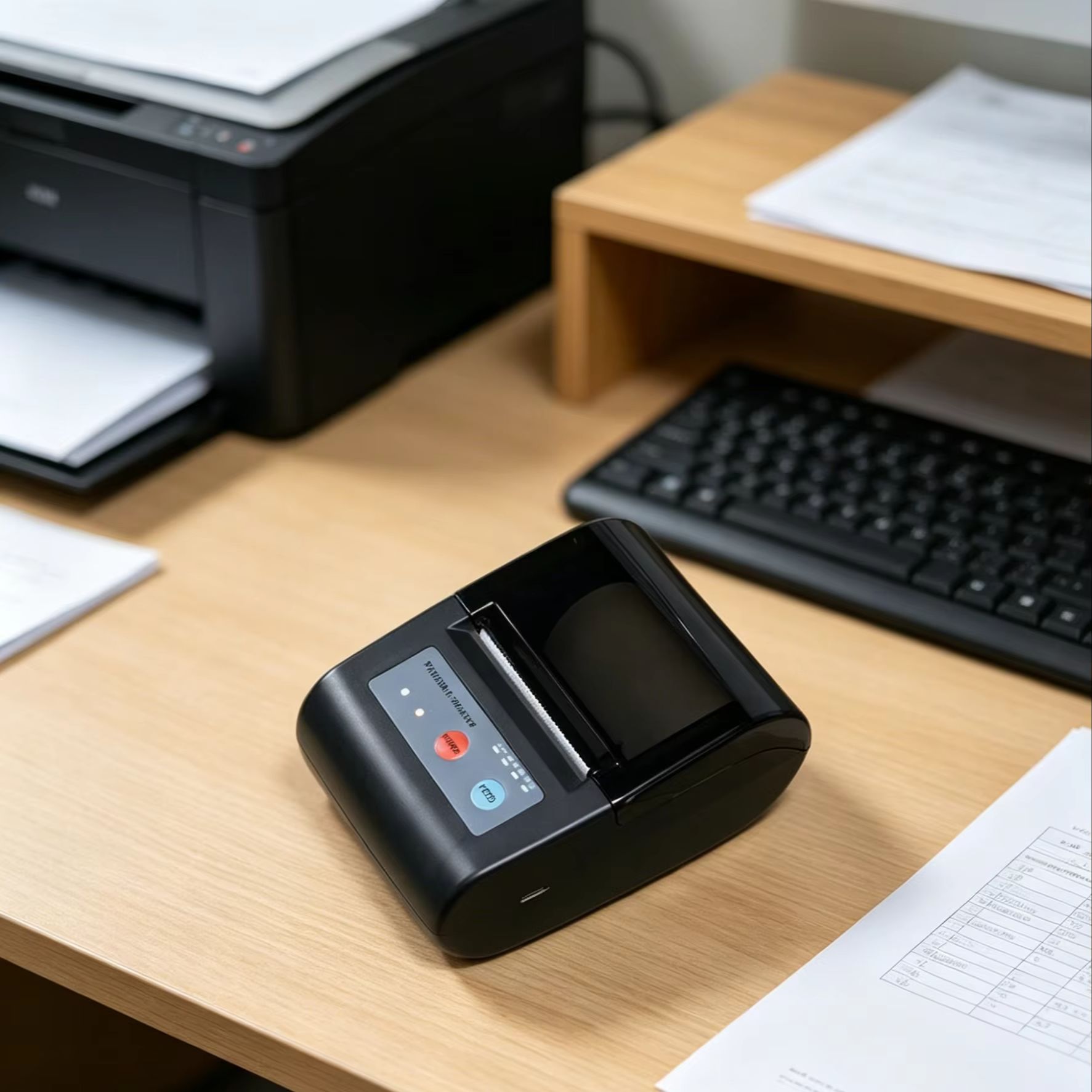 Commercial Printing Types - HS-585 Portable Thermal Receipt Printer, Bluetooth