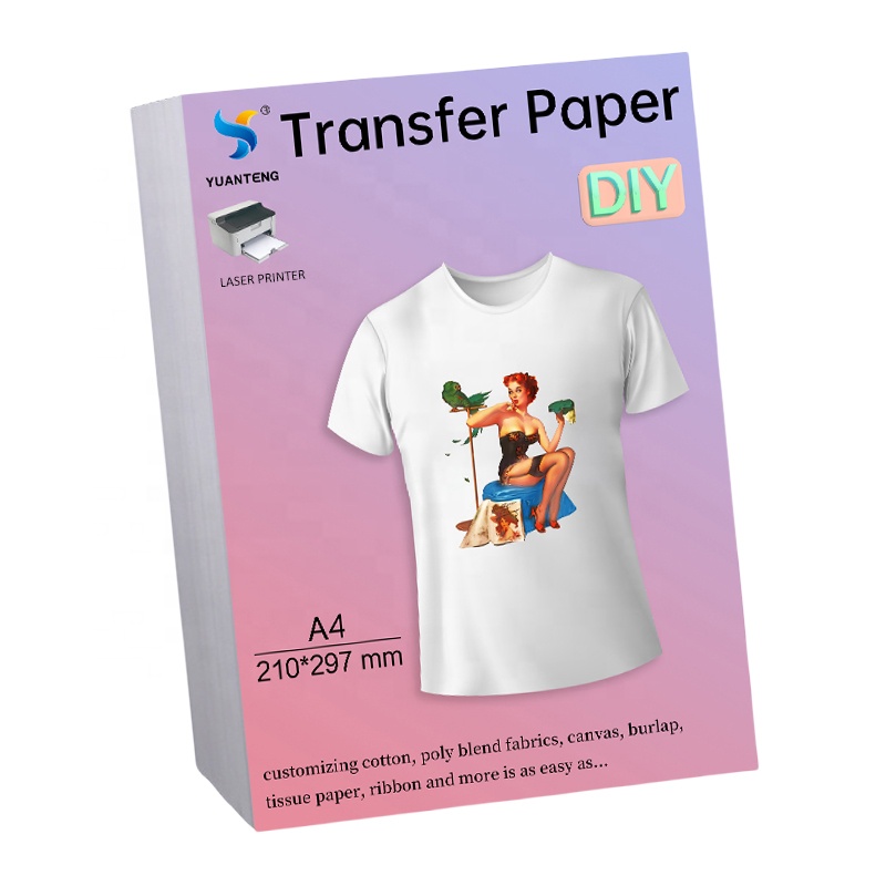 White Toner Transfer Paper - A4 Heat Transfer Paper laser Self