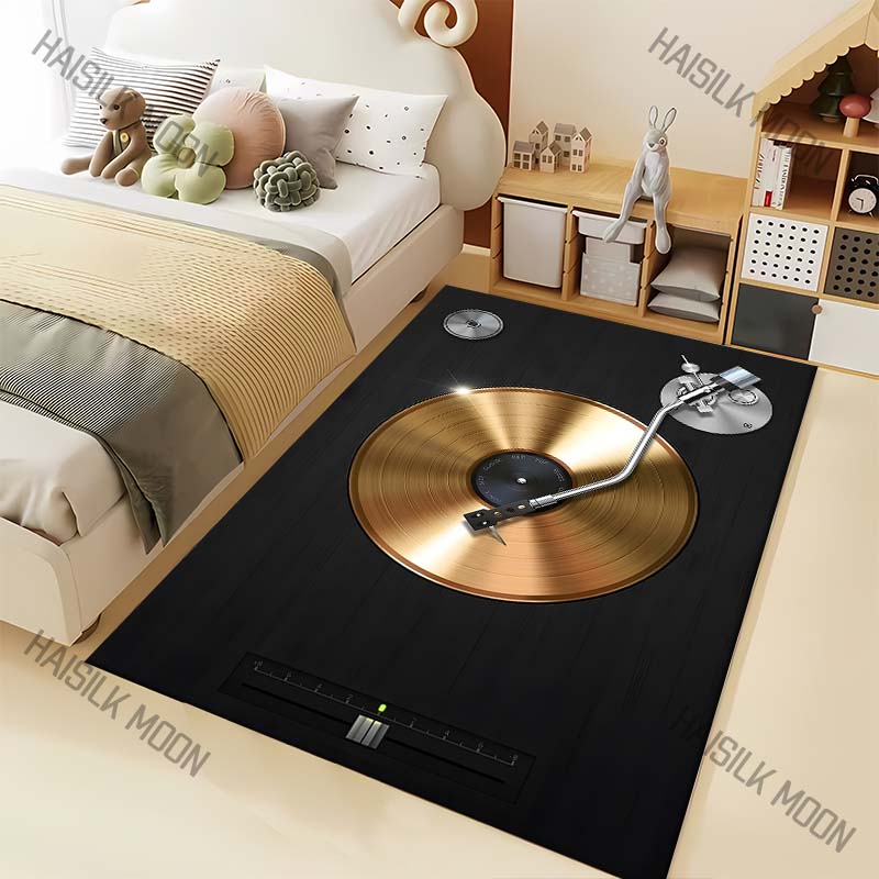 Golden vinyl record turntable  - Commercial Vinyl Printing Machine avaliação e preço