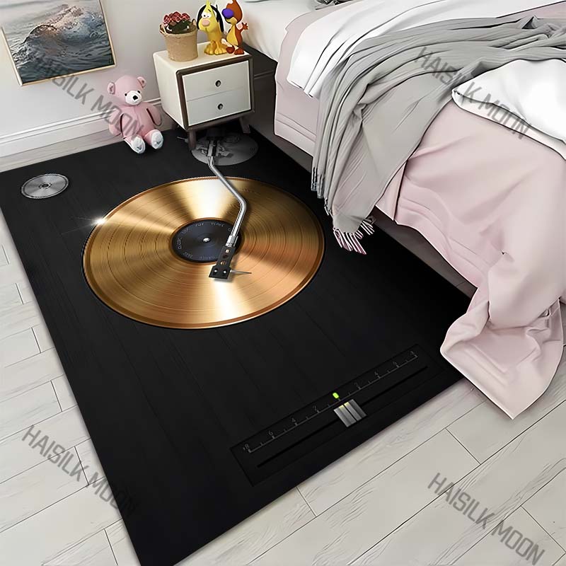 Golden vinyl record turntable  - Commercial Vinyl Printing Machine avaliação e preço