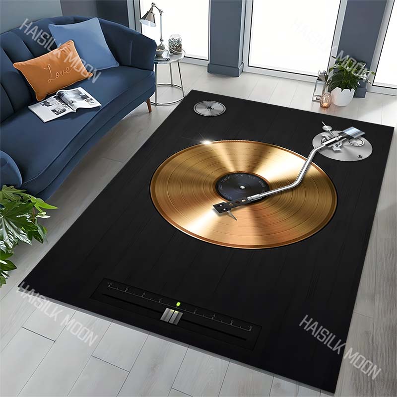 Golden vinyl record turntable  - Commercial Vinyl Printing Machine avaliação e preço