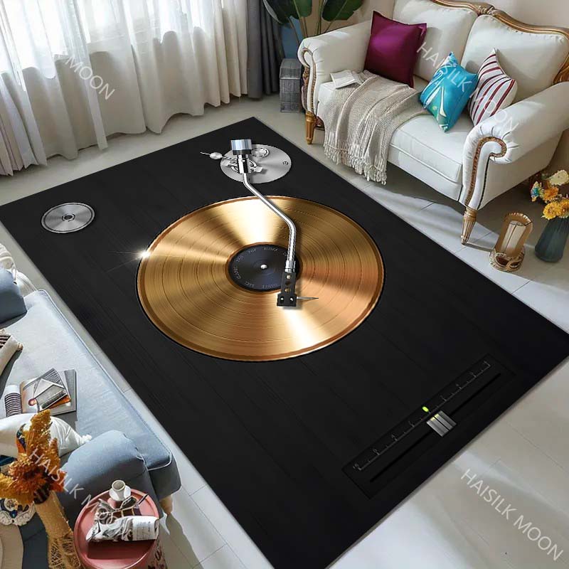 Golden vinyl record turntable  - Commercial Vinyl Printing Machine avaliação e preço
