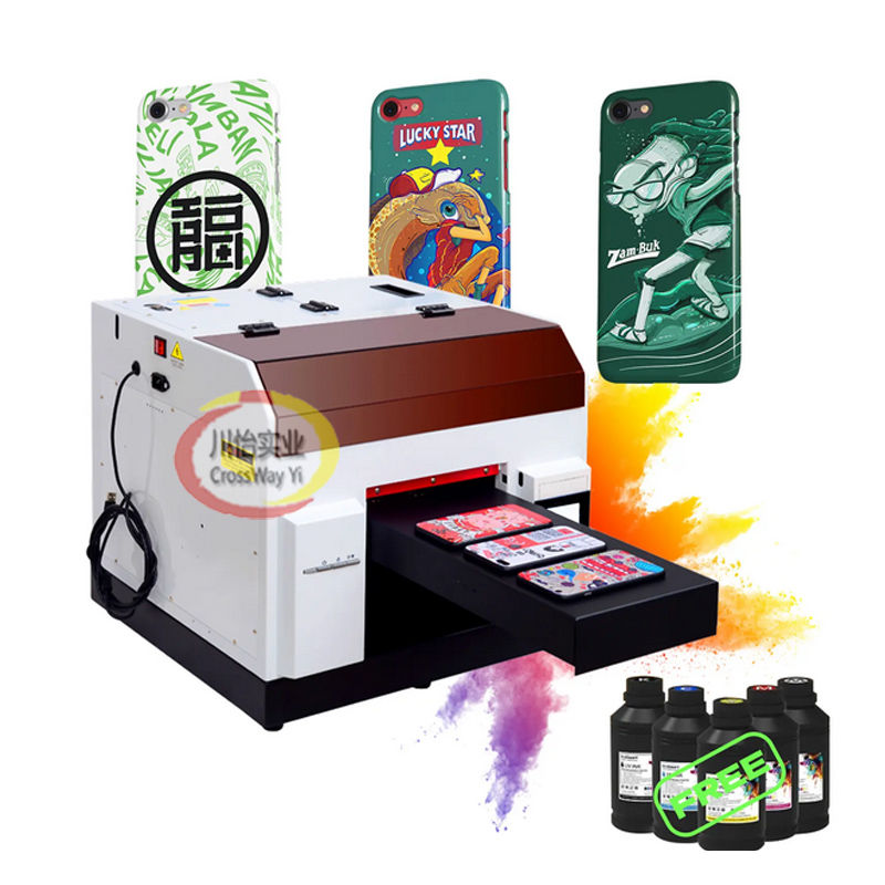 Mini Inkjet LED A4 Small Deskt - Commercial Uv Printing Machine avaliação e preço