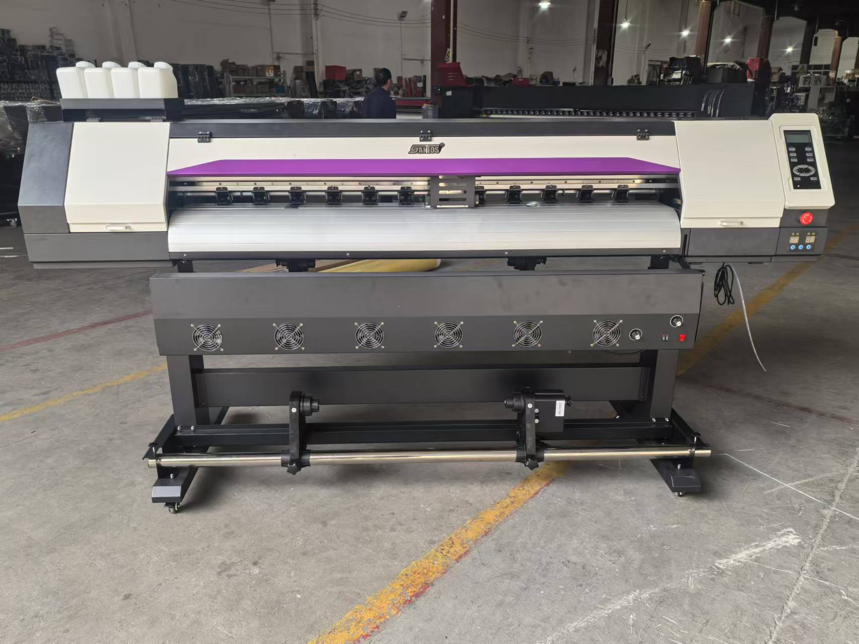 Newest Inkjet Large Format Pri - Commercial Vinyl Printing Machine avaliação e preço