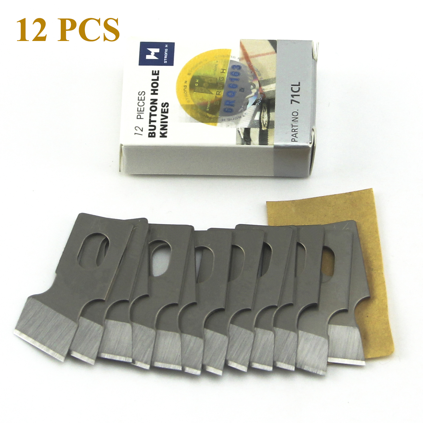 12PCS Button Hole Knife For St - Commercial Embroidery Machine avaliação e preço