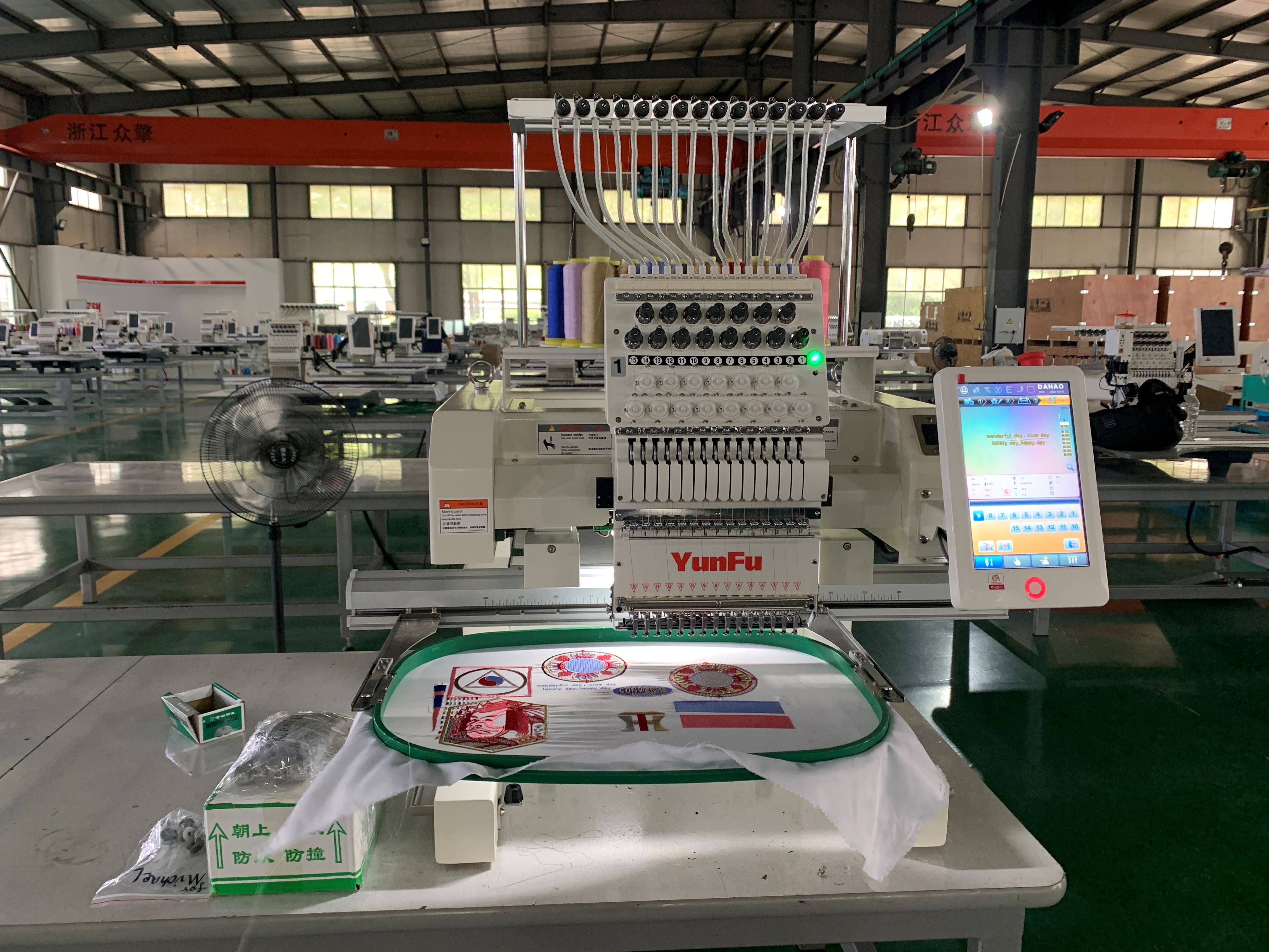 DDP to All  Countries New in 1 - Commercial Embroidery Machine avaliação e preço