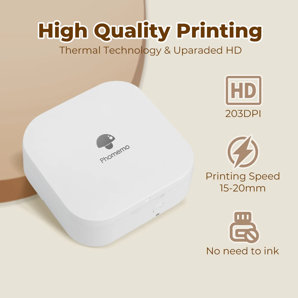Phomemo Q30 Wireless Thermal L - Commercial Printing Labels avaliação e preço