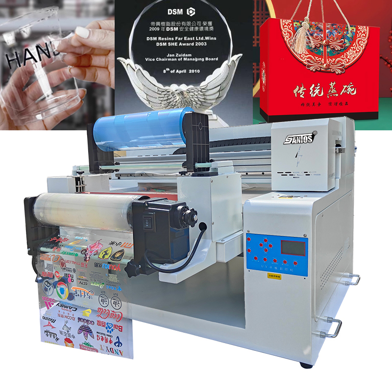 UV DTF Flatbed and Roll Printe - Commercial Uv Printing Machine avaliação e preço