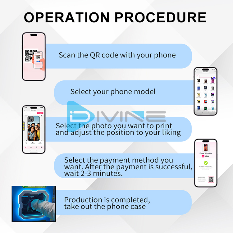 Commercial DIY Automatic Phone - Commercial Uv Printing Machine avaliação e preço