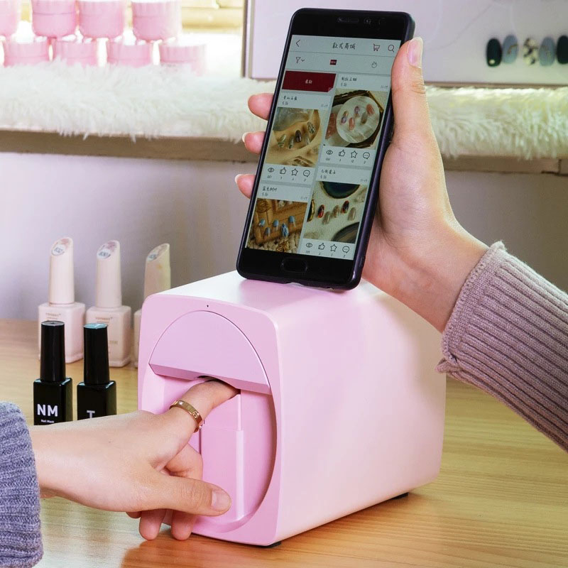 3d Printer for Nails Portable  - Commercial Uv Printing Machine avaliação e preço