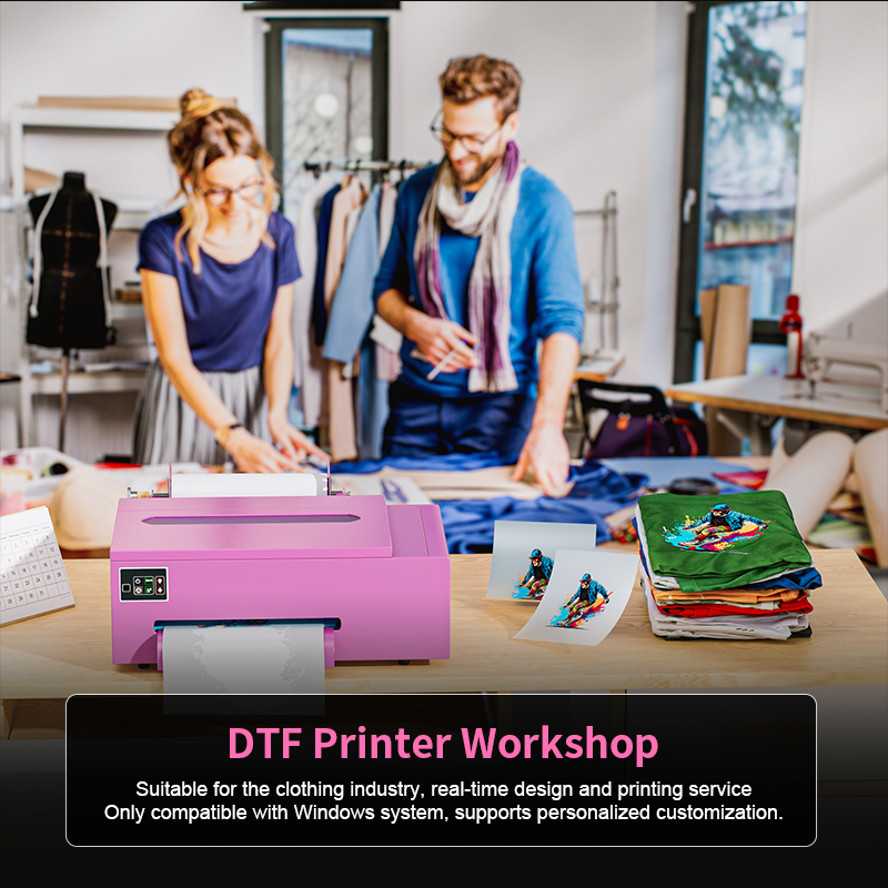FCOLOR A4 Small Pet Film t Shi - Dtf Printer Machine avaliação e preço