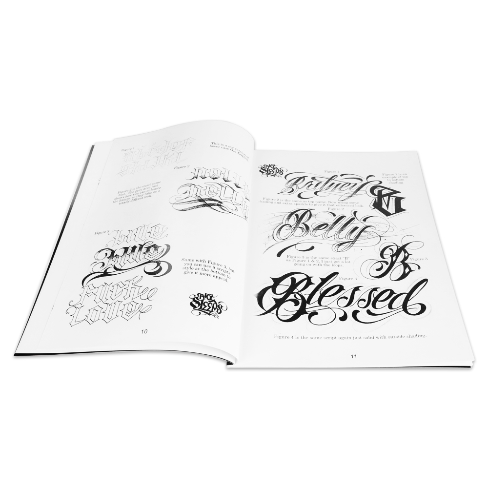 Tattoo Book Design English Wor - White Toner Transfer Paper avaliação e preço