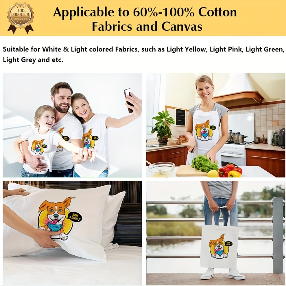 A4 Size Heat Transfer Paper Fo - White Toner Transfer Paper avaliação e preço
