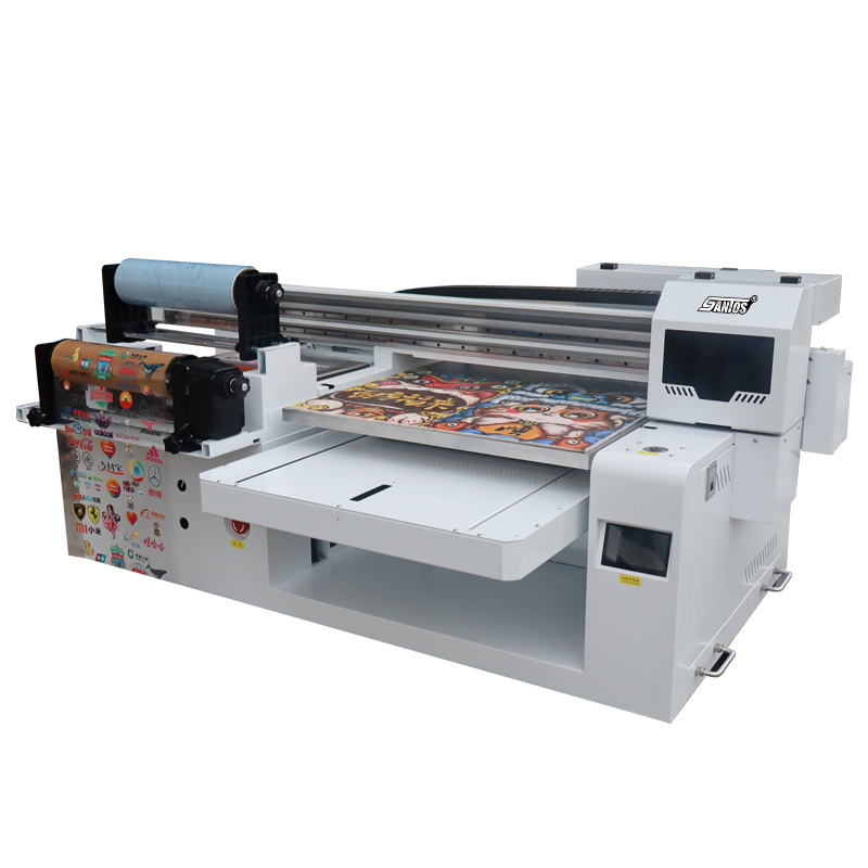 Large Format Flatbed Roll UV P - Commercial Uv Printing Machine avaliação e preço