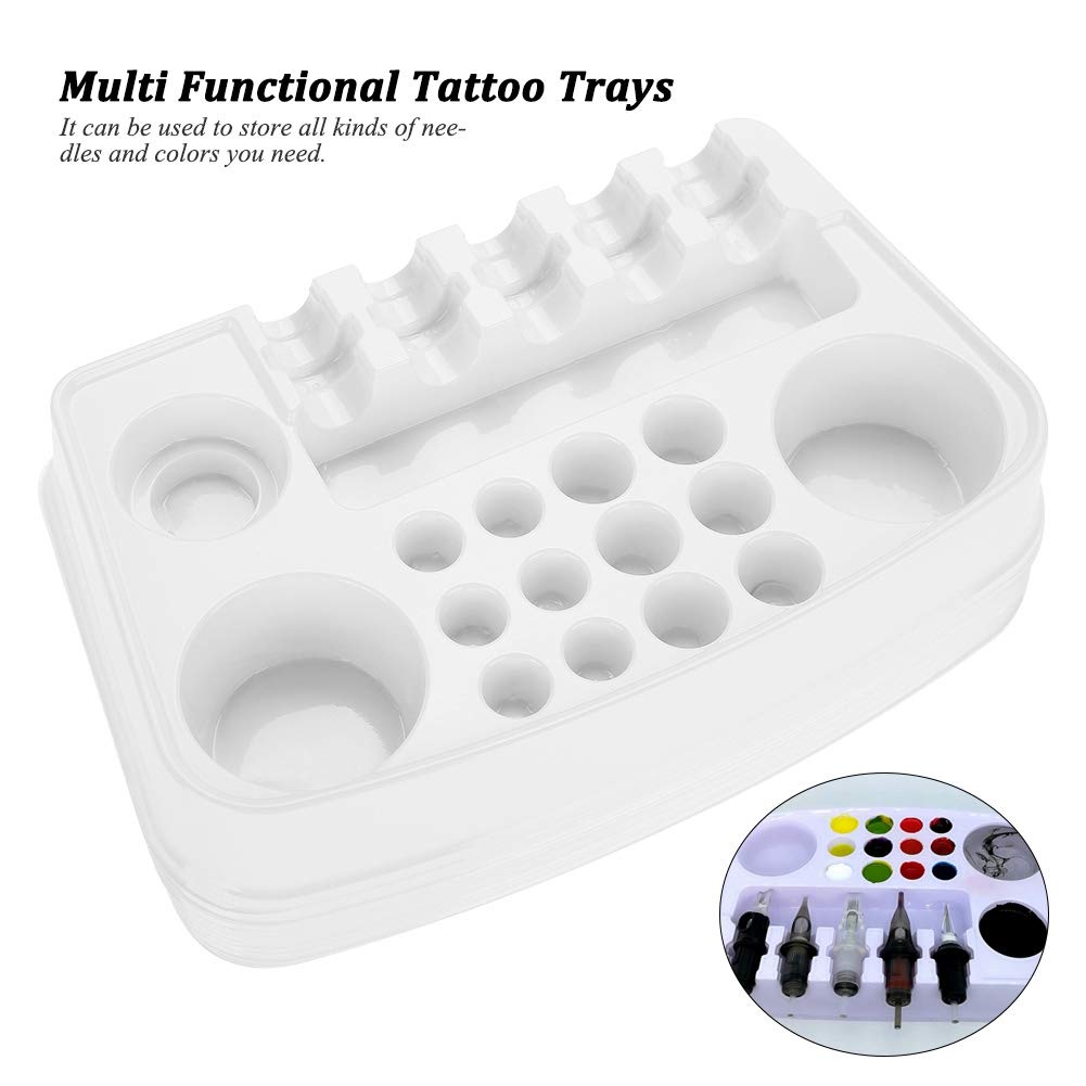 30pcs/box Tattoo Ink Tray Disp - White Toner Transfer Paper avaliação e preço