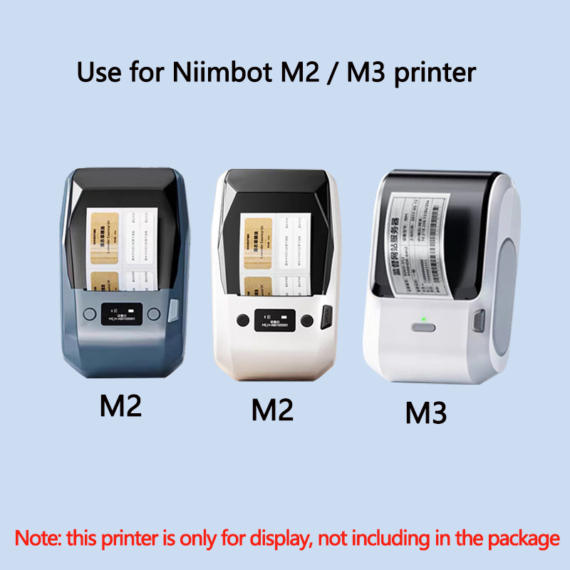 Niimbot M2/M3  White Label Pap - White Toner Transfer Paper avaliação e preço