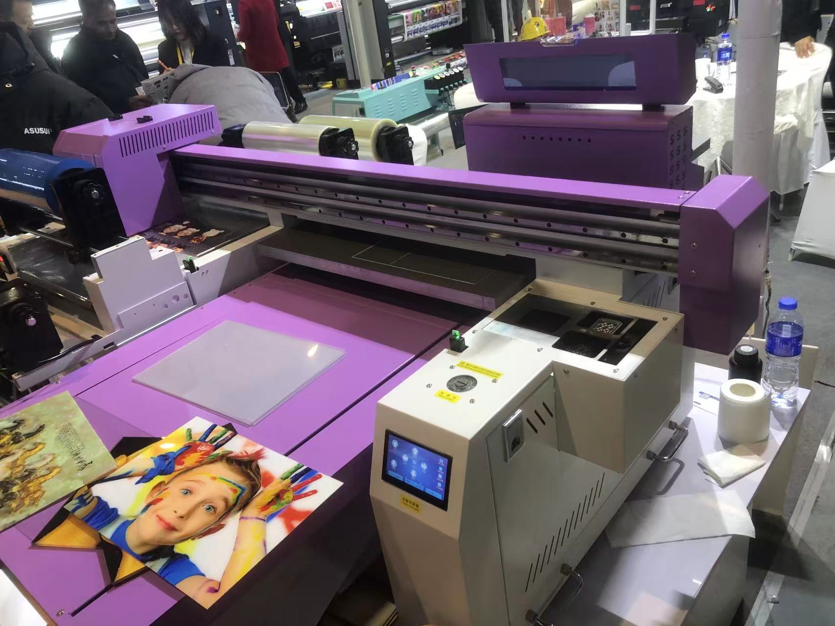 AB Film Roll to Roll UV Printe - Commercial Vinyl Printing Machine avaliação e preço