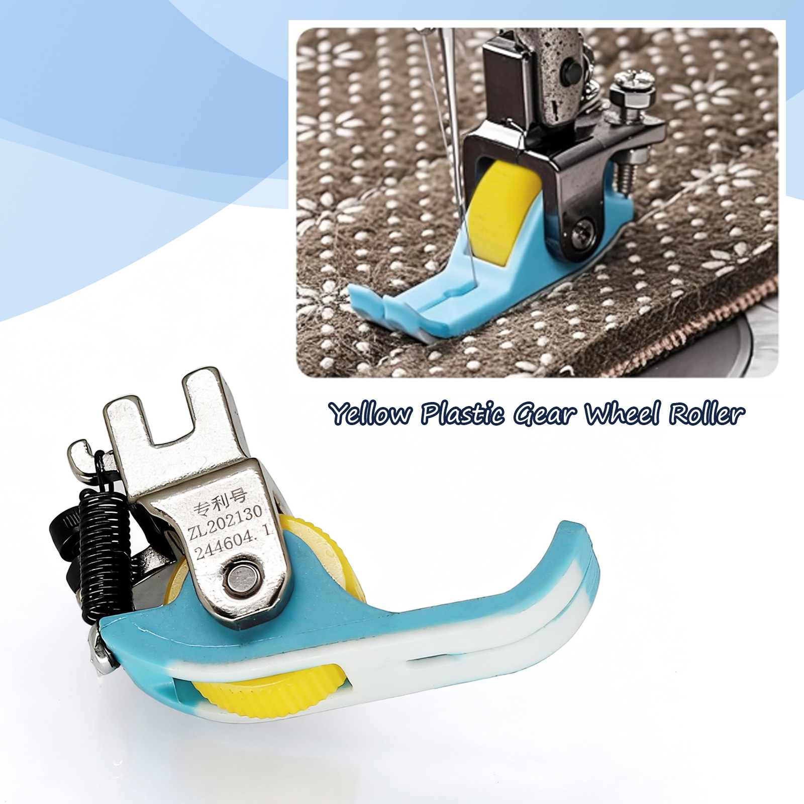 Roller Presser Foot, Heavy-Dut - Commercial Embroidery Machine avaliação e preço