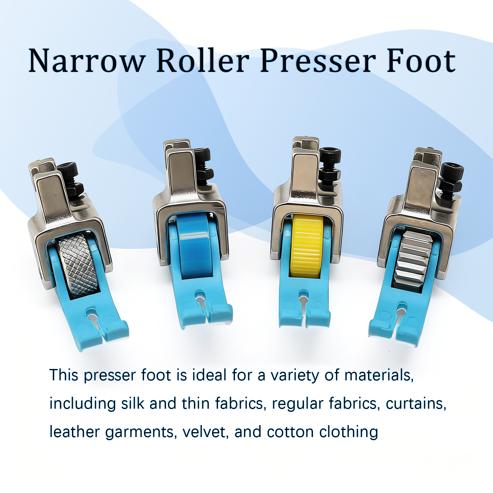 Roller Presser Foot, Heavy-Dut - Commercial Embroidery Machine avaliação e preço
