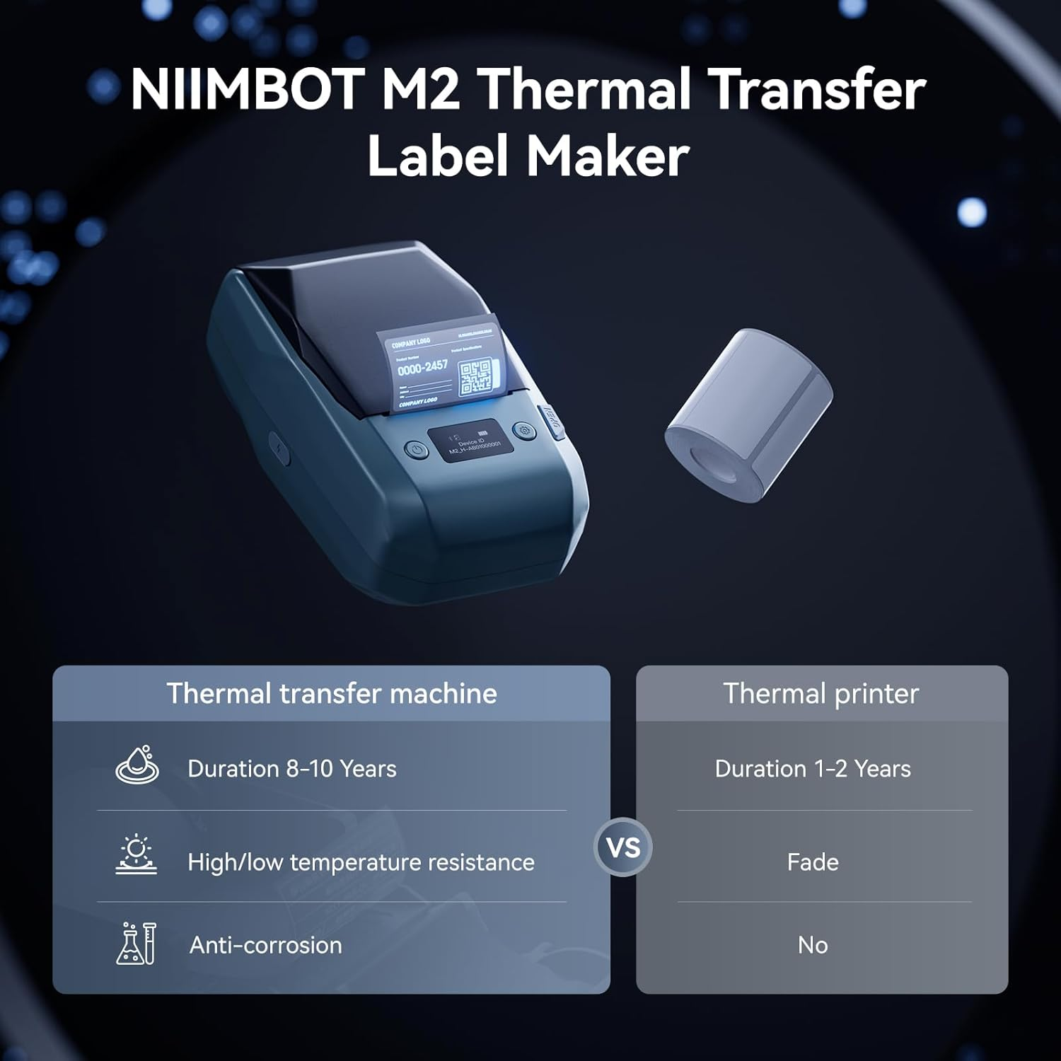 300dpi M2 Niimbot Portable The - Commercial Printing Labels avaliação e preço