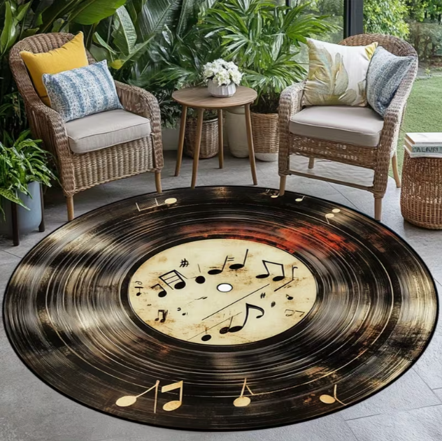 Elegant Circular Floor Mat wit - Commercial Vinyl Printing Machine avaliação e preço