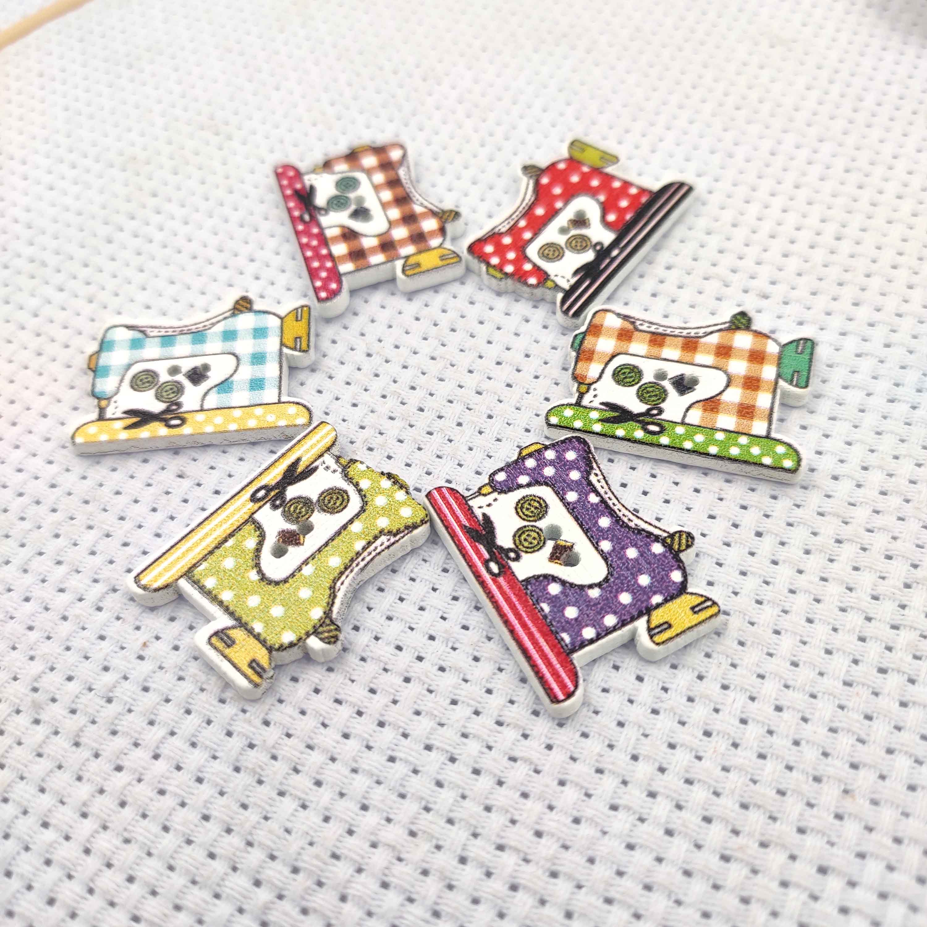 Needle Minders Wood Sewing Mac - Commercial Embroidery Machine avaliação e preço